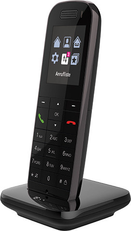 Deutsche Telekom Speedphone 52 Schnurloses Erweiterungshandgerät mit Bluetooth und Hands-free Funktion in Schwarz - Bild 1