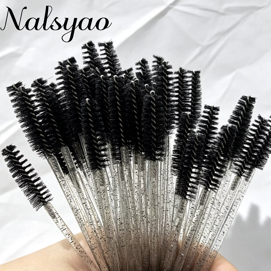 CNKESS Mascara-Bürste Kristall-Wimpernverlängerer Einweg-Applikator, 50 Stück, Unisex - Bild 2