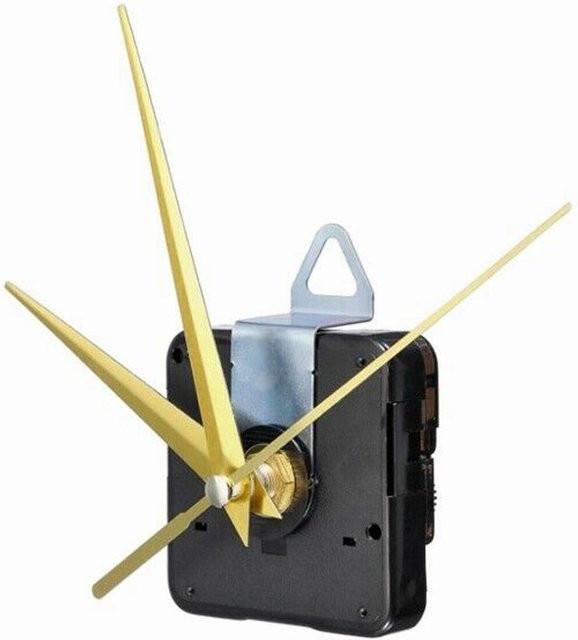 Pocketmall Quarz-Uhrwerk-Set, gold - Bild 1