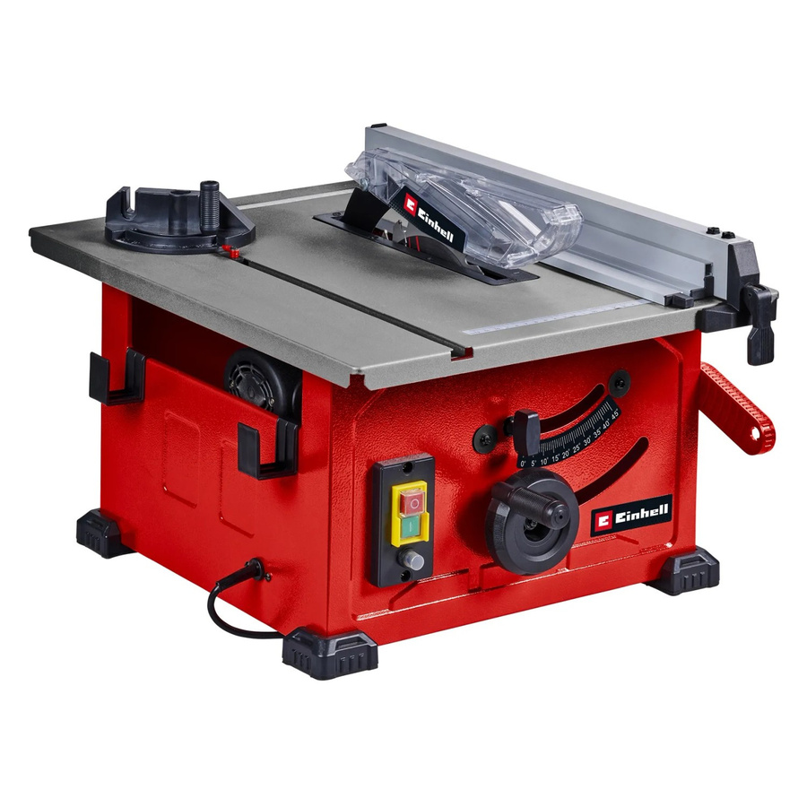 Einhell Tischkreissäge TC-TS 8 in Rot mit 210 mm Sägeblatt und 230 V Anschluss - Bild 2