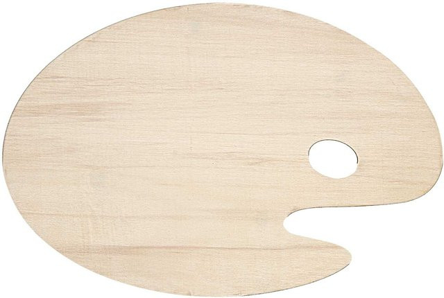 Rico Design Malpalette aus Holz, Breite: 29,8 cm, Höhe: 20 cm - Bild 1