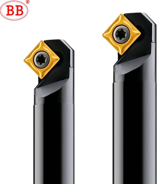 BB Innen-Drehwerkzeughalter aus legiertem Stahl für Drehmaschinen und Bohrstangen in Schwarz - Bild 1