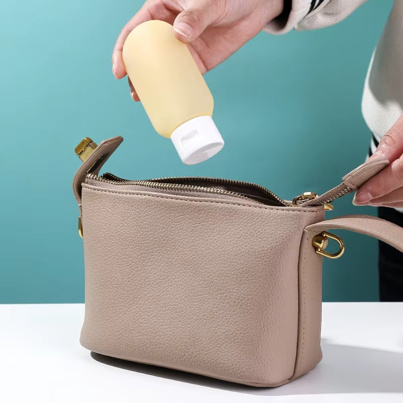 HMQ beauty Reiseflasche, nachfüllbare Kosmetik-Tube, auslaufsicher - Bild 2