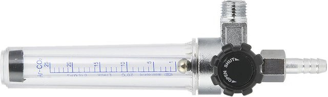 Transparentes Kunststoff-Messgerät für Schutzgasschweißen mit Kohlendioxid und Argon - Bild 1