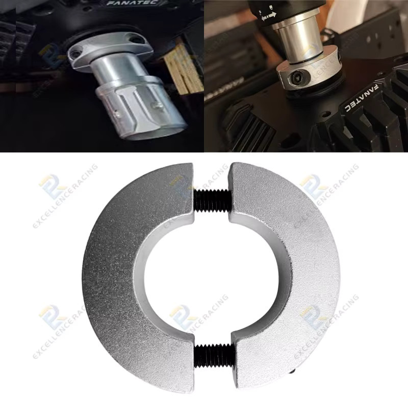Fanatec CSL DD Wellenklemme GT DD Pro Runout FixDisconnect Fix Aluminium Silber - Bild 2