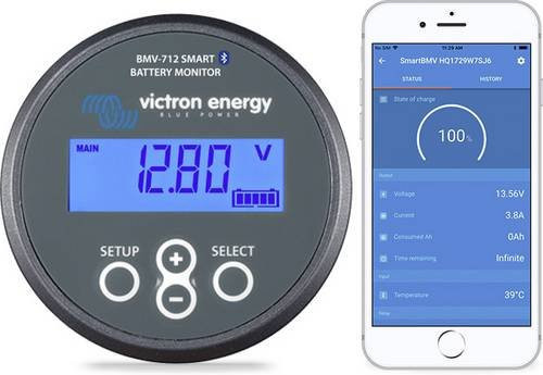 Victron Energy BMV-712 Smart Batterieüberwachung mit Bluetooth in Schwarz - Bild 1