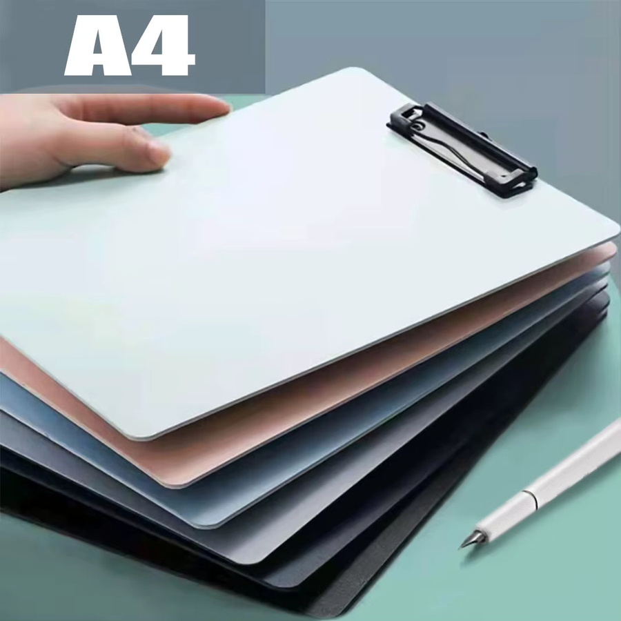 A4-Ordner Aktenmanager aus Kunststoff in Blau und Mehrfarbig für Schule und Büro - Bild 2
