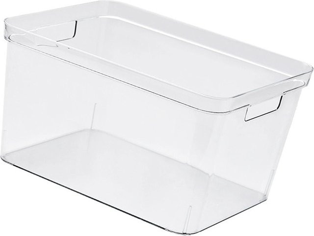 OutsideWorld DIY Aquarium in Weiß, rechteckiges Desktop-Fischbecken für Wohnzimmer und Haushalt, transparent - Bild 1