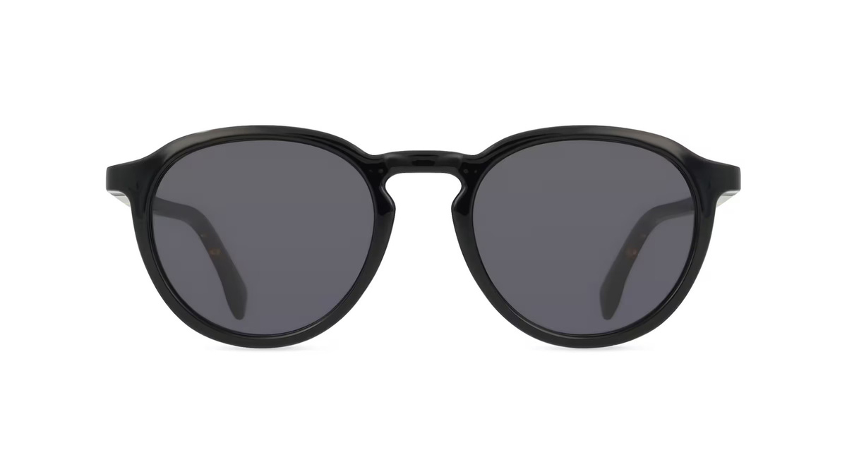 Hugo Boss 1491/S Sonnenbrille, Vollrand, Square, Kunststoff, Herren, black grey - Bild 1