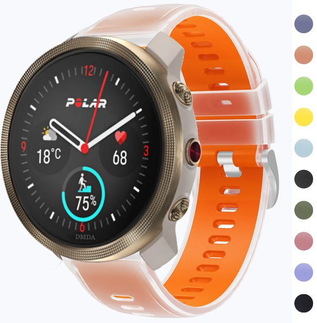 Smart Armband Silikon, 22 mm, Bunt, Unisex - Bild 1