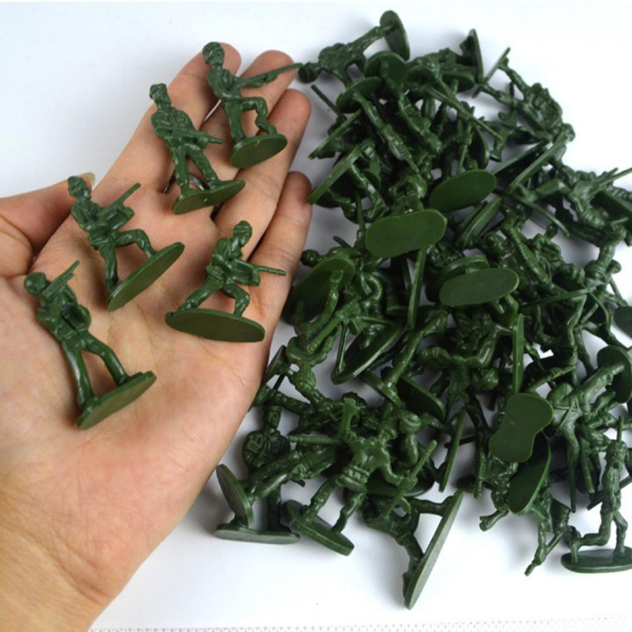 Yiran toy 1 Militär Actionfigur 100-teiliges Set grün - Bild 2