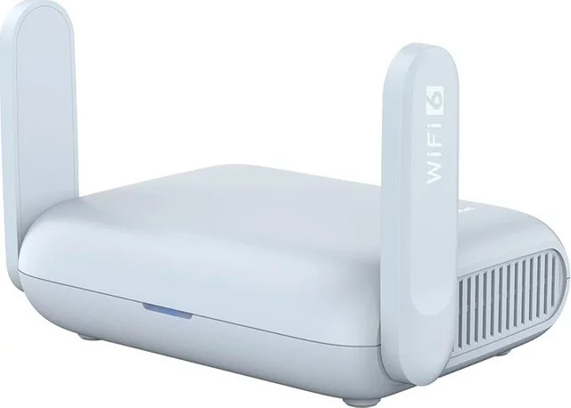 Allnet GL-MT3000 Wireless AX 3000Mbit Pocket-sized WiFi 6 Router Dual-Band in Weiß - Bild 1