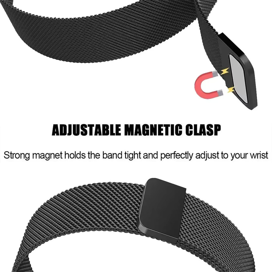 FancyWrist Uhrenarmband Edelstahl, Silber, Unisex, für Huawei Watch Fit 3 4 4Pro - Bild 2