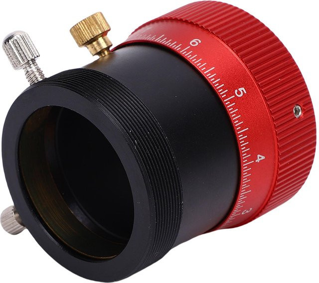 Teleskop Helikalauszug aus Aluminiumlegierung in Rot und Multicolour, 1,25 Zoll mit 10mm Fokussierweg für hohe Genauigkeit - Bild 1