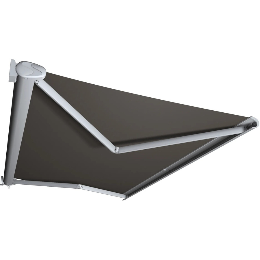 Kassettenmarkise Perform von Markisen Spettmann mit Handkurbel, Gestell Silber, Tuch Grau aus Polyacryl, B: 300 cm, Ausladung: 250 cm - Bild 2