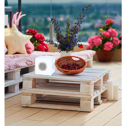 Näve LED-Dekoleuchte Cube Bluetooth bunt B/H/T: 20 x 20 x 20 cm - Bild 4