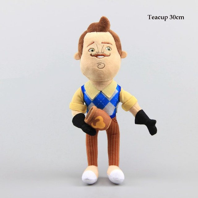 DewBloom Hello Neighbor Teacup, Plüschfigur, 30cm - Bild 1