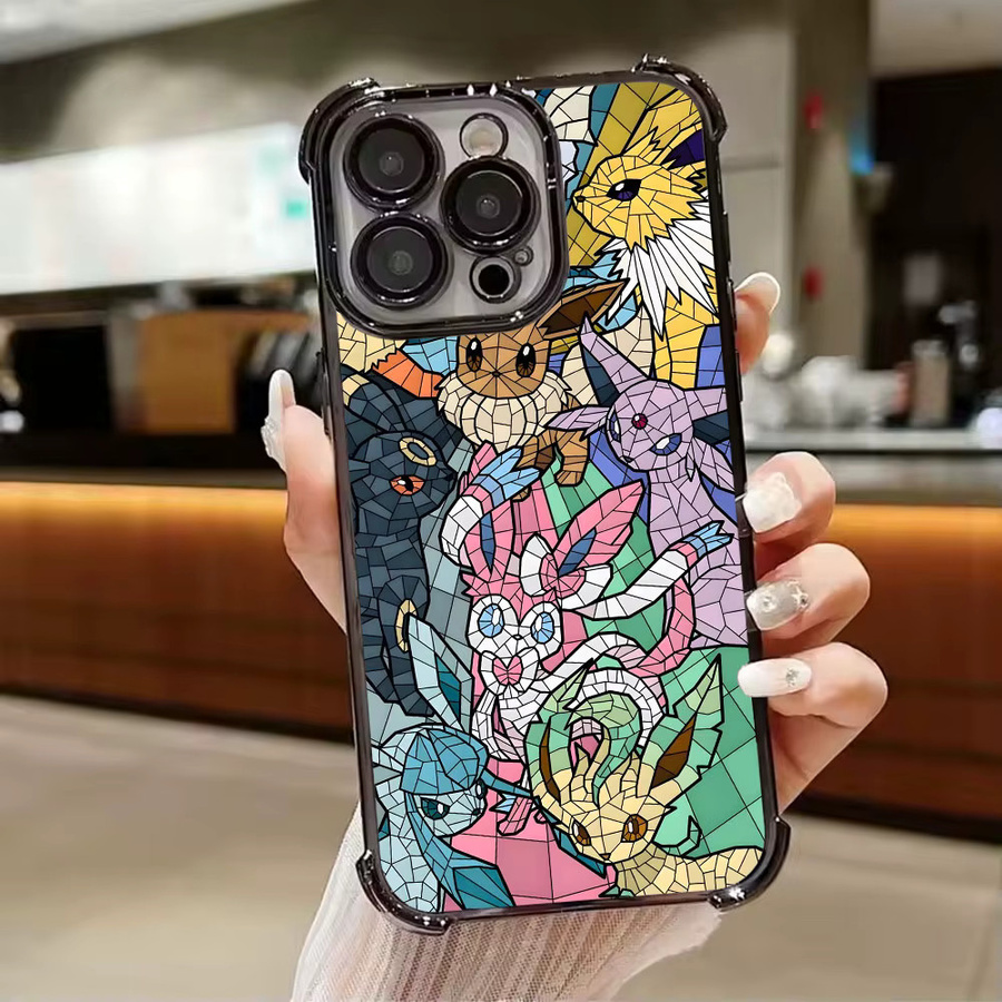 Transparente Handyhülle mit Cartoon Pokemon Anime Motiv für Xiaomi 17T Pro 15T 14T 13 15 F8 Ultra Poco X7 F7 X3 X6 F5 M7 M8 Pro Max - Bild 3