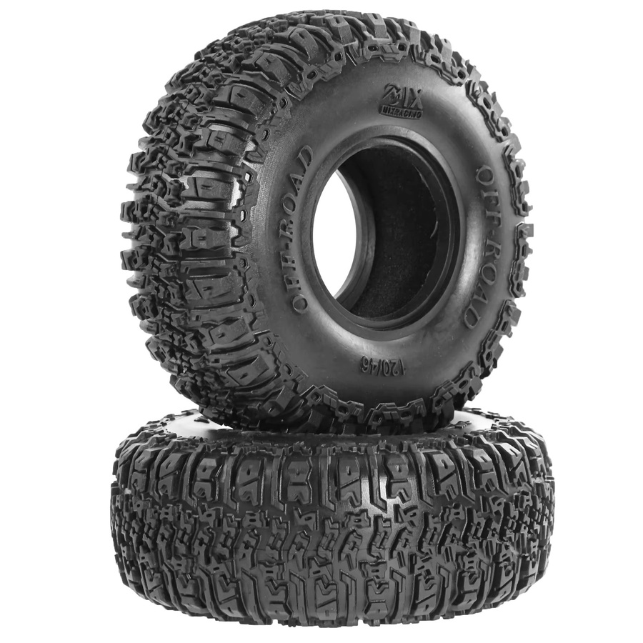 Axial RC Crawler Reifen, 1:10, Schwarz, Gummi - Bild 4