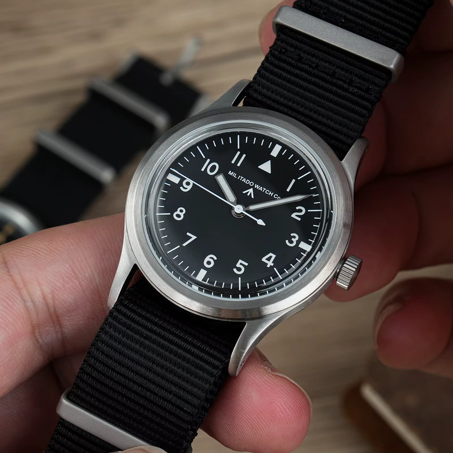 Militado Armbanduhr, Quarz, Edelstahl, Saphirglas, 36 mm, Herren - Bild 3