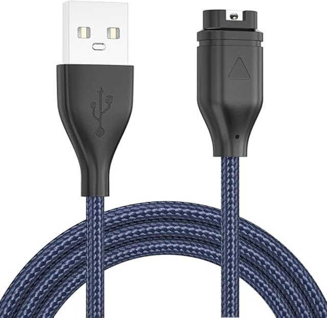 Garmin Smartwatch Ladegerät, Schwarz, USB-A/USB-C, Unisex - Bild 1