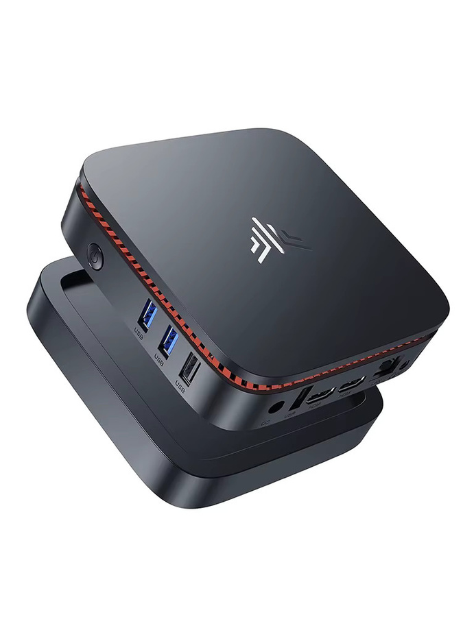 NIPOGI Mini-PC mit Intel Pentium Silver N5030 Prozessor, 8GB LPDDR4, 256GB M.2 SSD, Windows 11, Schwarz, Wi-Fi und Bluetooth - Bild 6