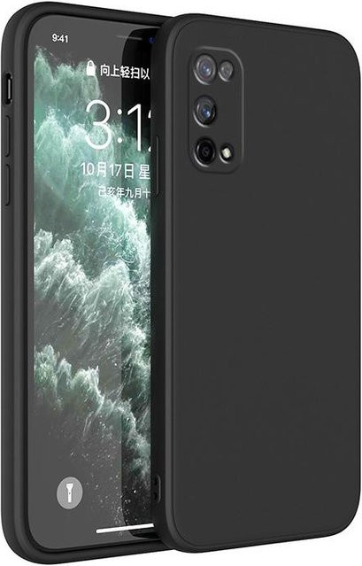 Samsung Galaxy S20 Serie Luxus Silikon Handyhülle Matt Schwarz - Bild 1