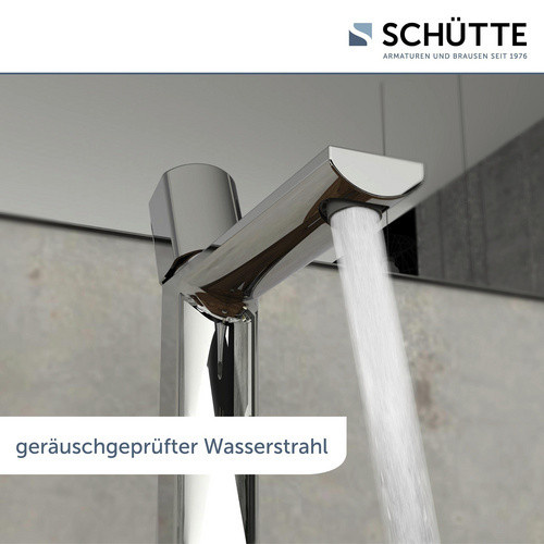 Schütte Waschtischarmatur New York Einhebelmischer mit Pop-up-Abfluss in Chrom - Bild 2