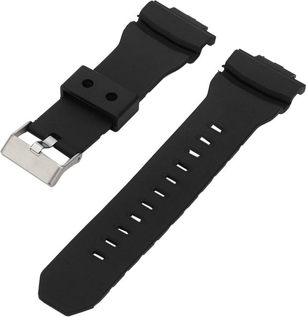 Uhrenarmband PU Leder, Schwarz, Unisex - Bild 1