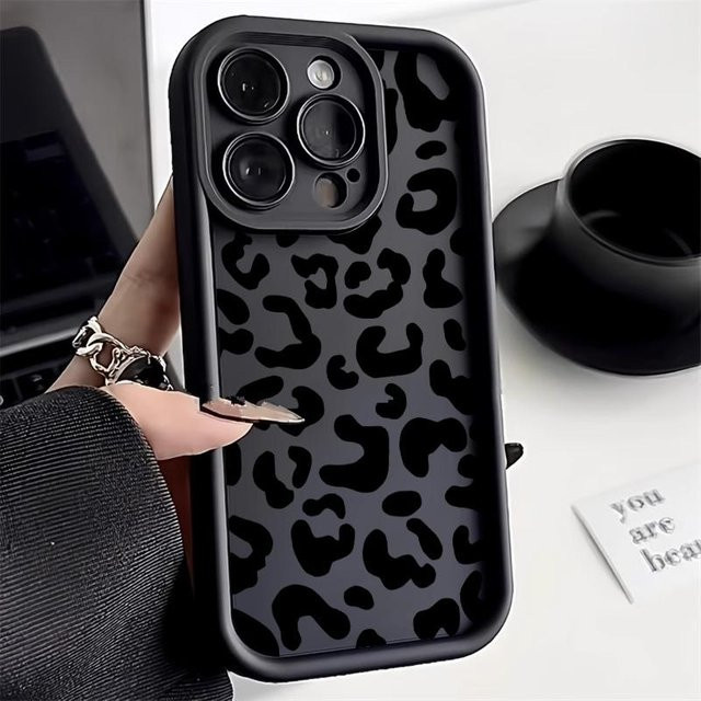 TUNEDEE Handyhülle mit Leopardenmuster für Samsung Galaxy S24 S23 S22 S21 S20 Ultra FE A55 A54 A34 A53 A52 A32 A24 A23 A15 A73 A06 in Schwarz und Multicolour - Bild 1