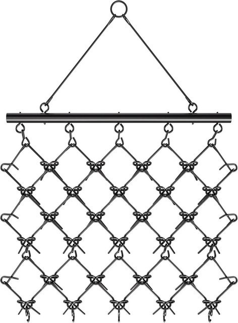 Buying Solutions MB Kettengrubber Ziehstriegel für ATV und Rasenpflege, Schwarz, Breite: 177 cm, Tiefe: 146 cm - Bild 1