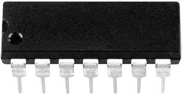 Texas Instruments LM348N Linear IC Komparator Tube in Schwarz - Bild 1