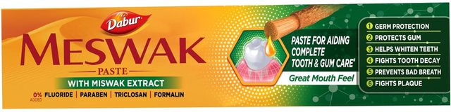 Dabur Meswak Zahnpasta, 200g - Bild 1