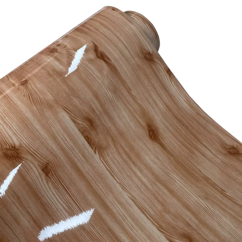 KDSTECK Strukturierte Vinylfolie mit Holzmaserung und Hochglanz-Finish für Möbel und DIY-Projekte - Bild 2
