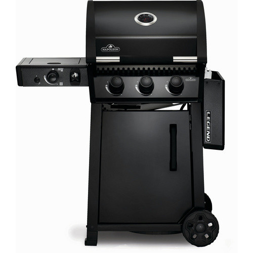 Napoleon Gasgrill Legend 365 in Schwarz mit 3 Brennern und SIZZLE ZONE® - Bild 2