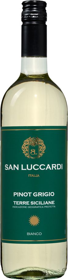 San Luccardi Pinot Grigio Weißwein, Sizilien, 0,75 l - Bild 2