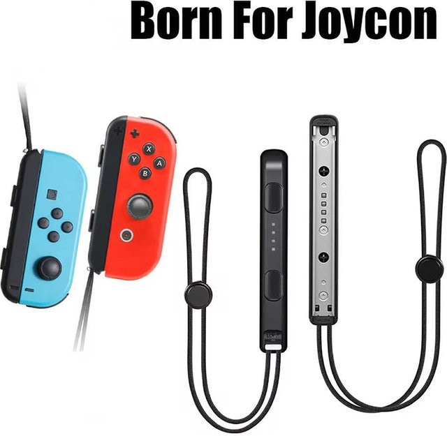 Ersatz Joy-Con Handgelenk-Strap für Nintendo Switch in Schwarz - Bild 1