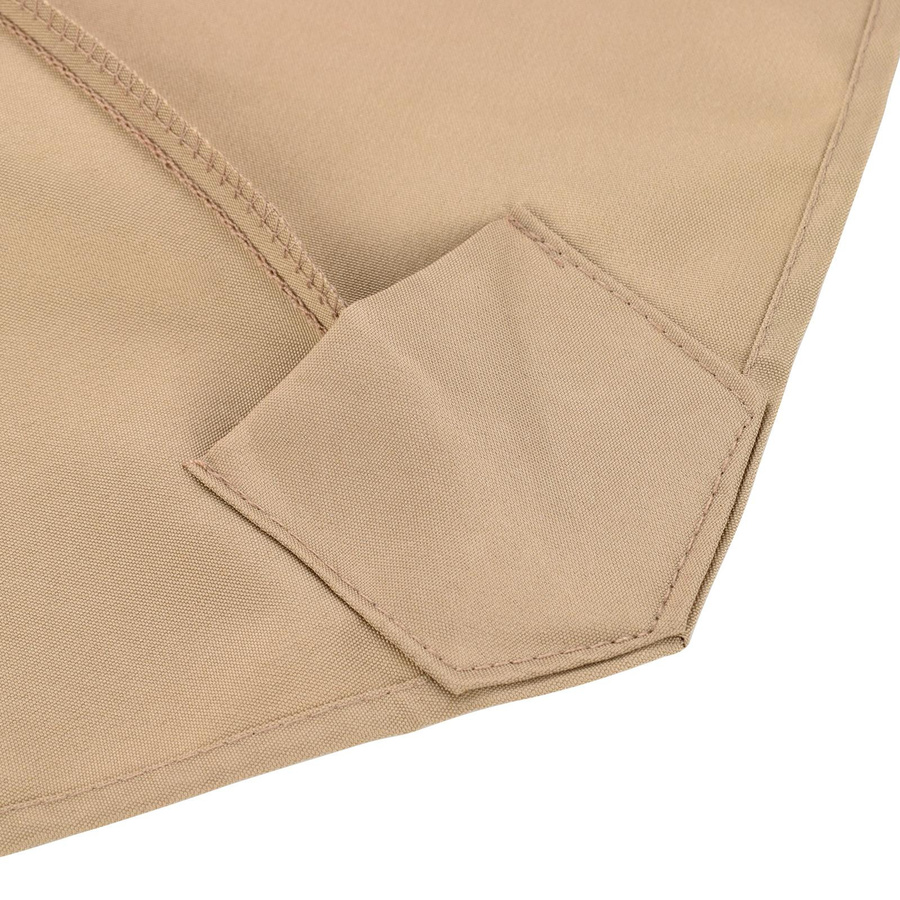 OutsideWorld Ersatz-Sonnenschirmbespannung aus wasserdichtem Polyester in Beige, Durchmesser: 270 cm, Type 8 - Bild 2