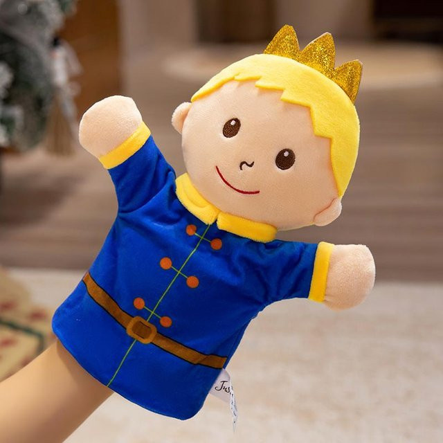 Yiran toy Prinzessin Prinz Hexe König Elf Handpuppen, Plüsch, ab 14 Jahren - Bild 1
