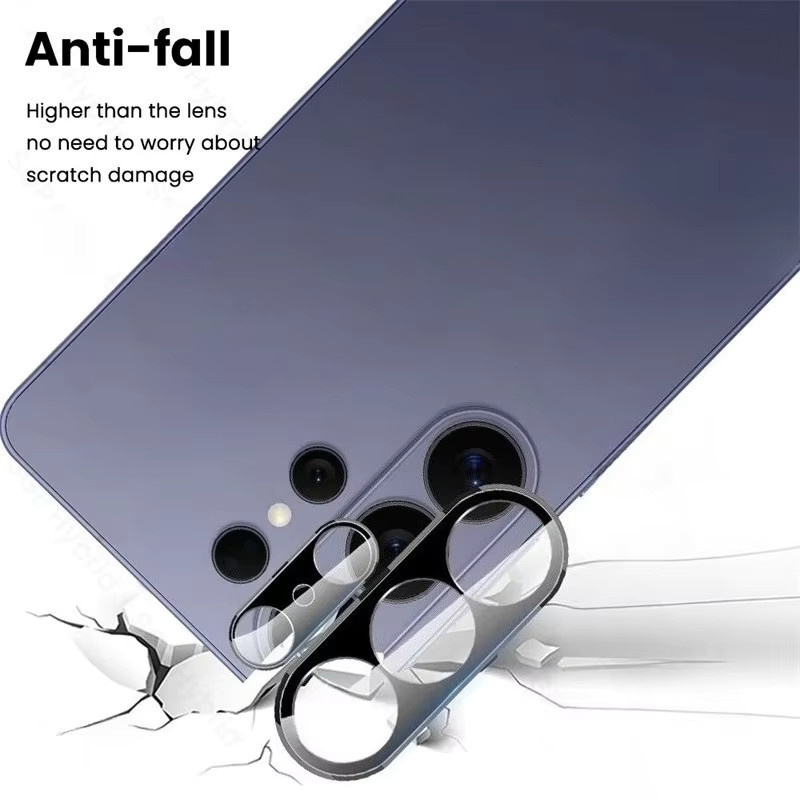 S26Ultra Schwarzes 3D-Linsenglas für Samsung Galaxy S26 Ultra 5G und Samsung S26 Plus S26+ 5G Gebogenes Kameraschutzglas - Bild 4