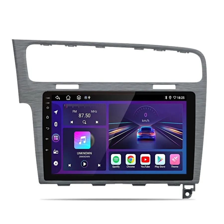 Junsun Autoradio für VW Golf 7 MK7 Golf VII mit 10.0 Zoll Display, Bluetooth, Wi-Fi und GPS in Grau - Bild 2