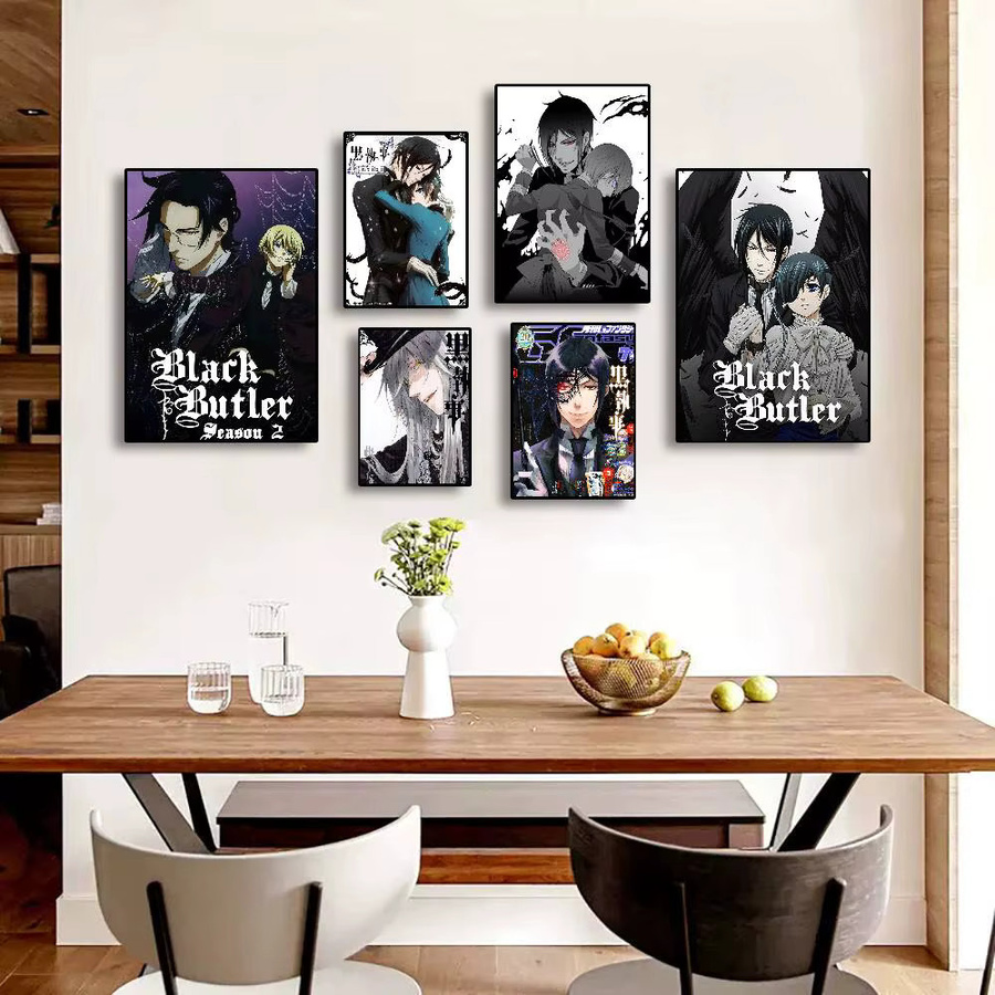 Wasserfeste Anime Black Butler-r HD Wanddekoration in Multicolour für dein Zuhause - Bild 3