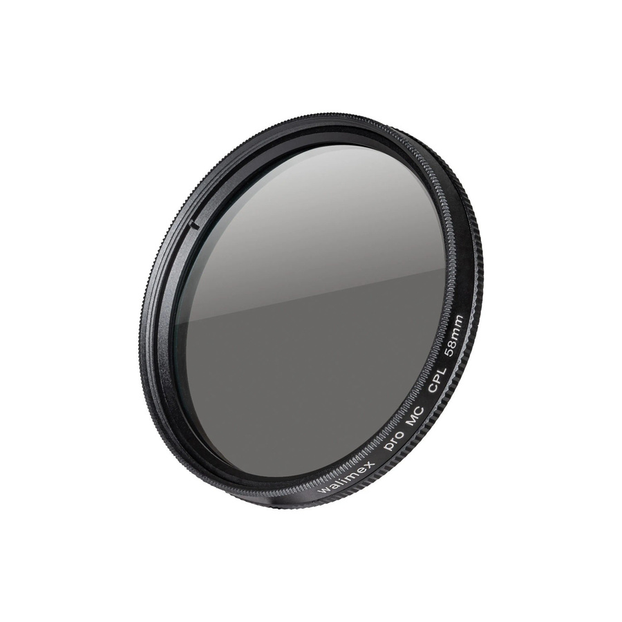 Walimex Pro Polfilter Zirkular MC Ø58mm Schwarz Mehrfach Vergütet für Landschaftsfotografie - Bild 2