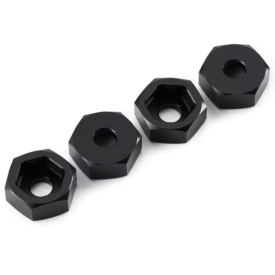 TRINOOD Radsechskantadapter, Big Tire Conversion, 1:16, Metall, Schwarz - Bild 3