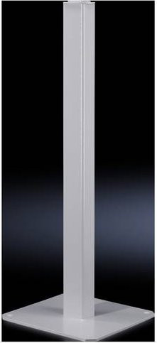 Rittal CP 6106.500 Standfuß aus Stahl in Hellgrau, B/T/H: 73 x 86 x 1095 mm - Bild 1