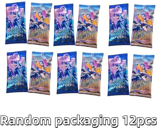 Yiran toy 1 Anime Kartenhalter Ordner für Kpop Dämonenjäger Sammelmappe, Mehrfarbig, Platz für 400 Karten - Bild 1