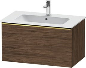 Duravit Waschtischunterschrank D-Neo wandhängend in Braun B: 81 cm, T: 46,2 cm, H: 44 cm - Bild 1