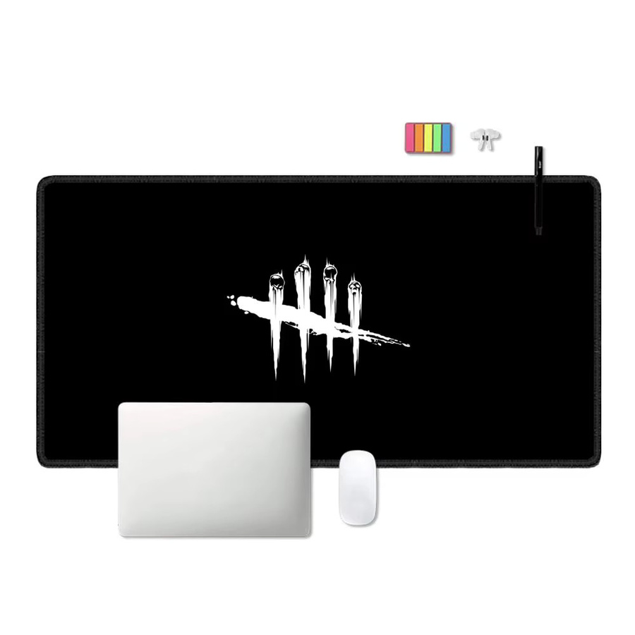 HYBXAXC Gamer Mauspad D-Dead Deskmat in Schwarz - Bild 3