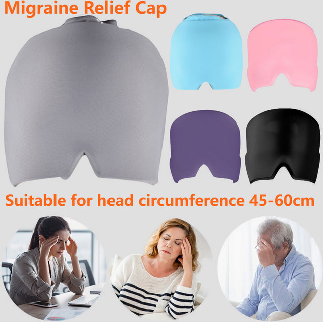 Migräne Relief Kappe, Gel, Heiß-Kalt-Therapie, Unisex - Bild 1