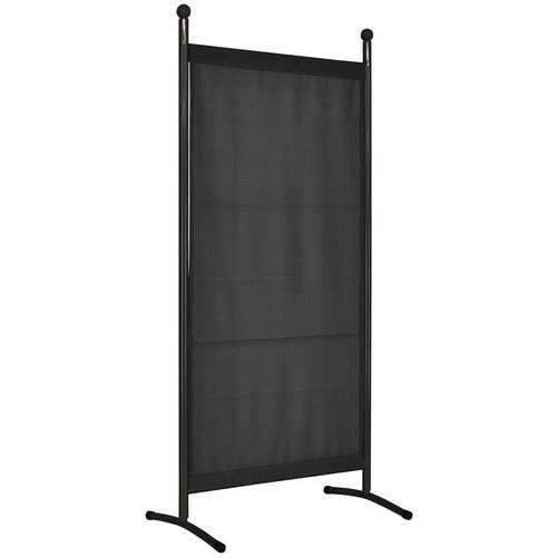 ANGERER FREIZEITMÖBEL Sichtschutz Paravent aus Stahl und PVC in Grau, H: 178 cm, B: 82 cm - Bild 3
